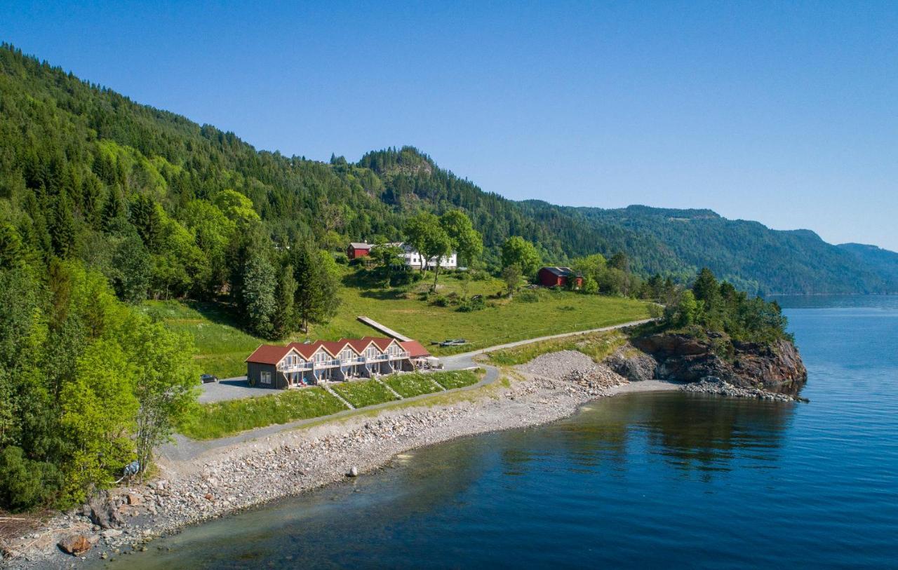 Leksvik Hjellup Fjordboヴィラ エクステリア 写真