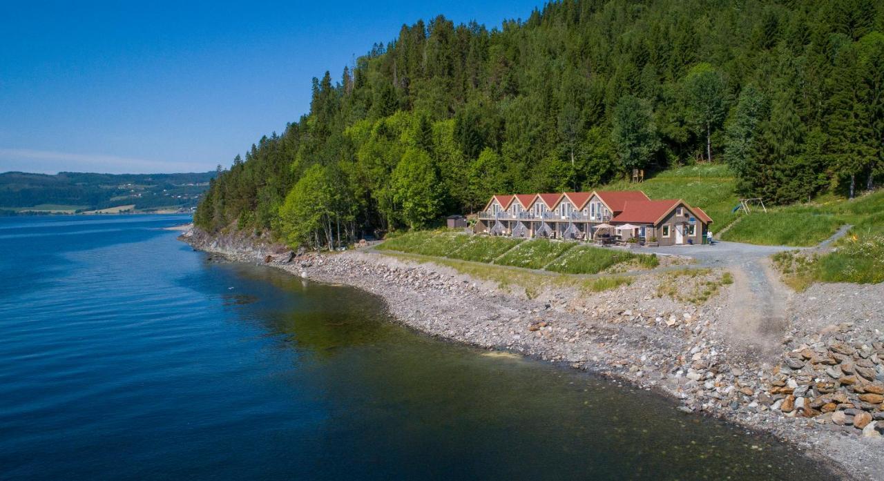 Leksvik Hjellup Fjordboヴィラ エクステリア 写真