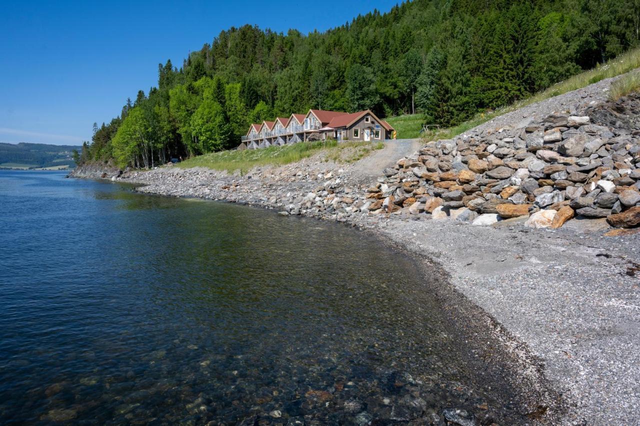 Leksvik Hjellup Fjordboヴィラ エクステリア 写真