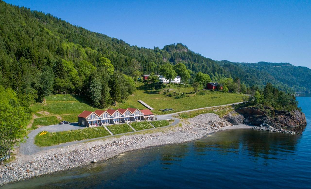 Leksvik Hjellup Fjordboヴィラ エクステリア 写真