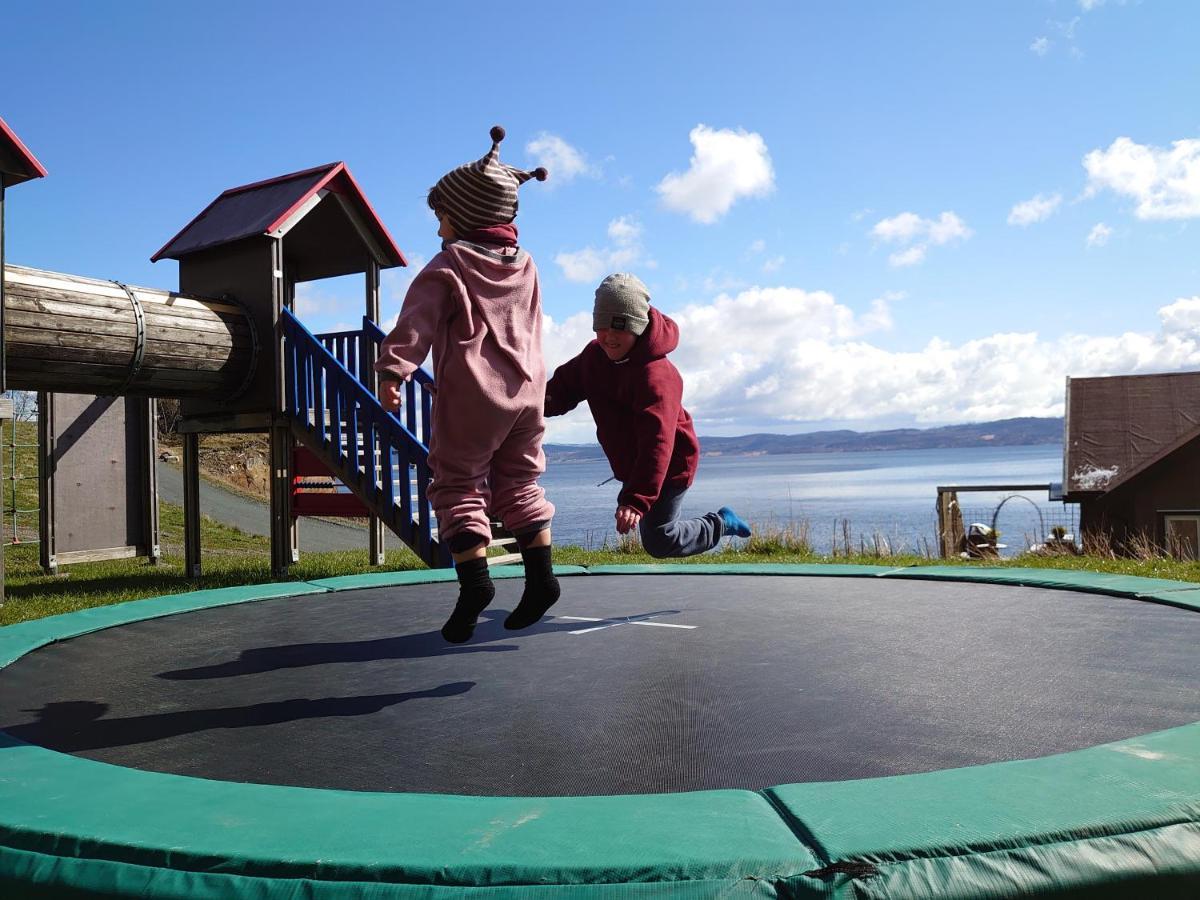 Leksvik Hjellup Fjordboヴィラ エクステリア 写真
