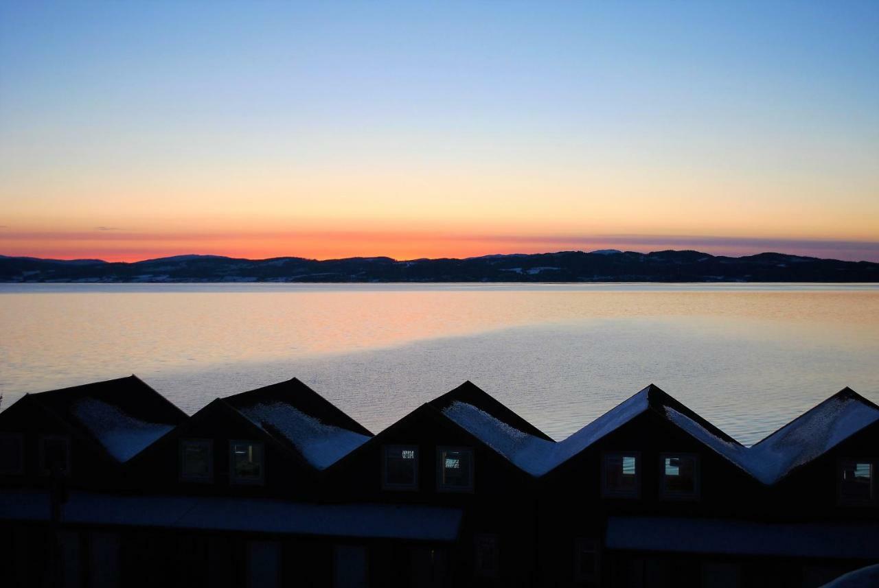 Leksvik Hjellup Fjordboヴィラ エクステリア 写真