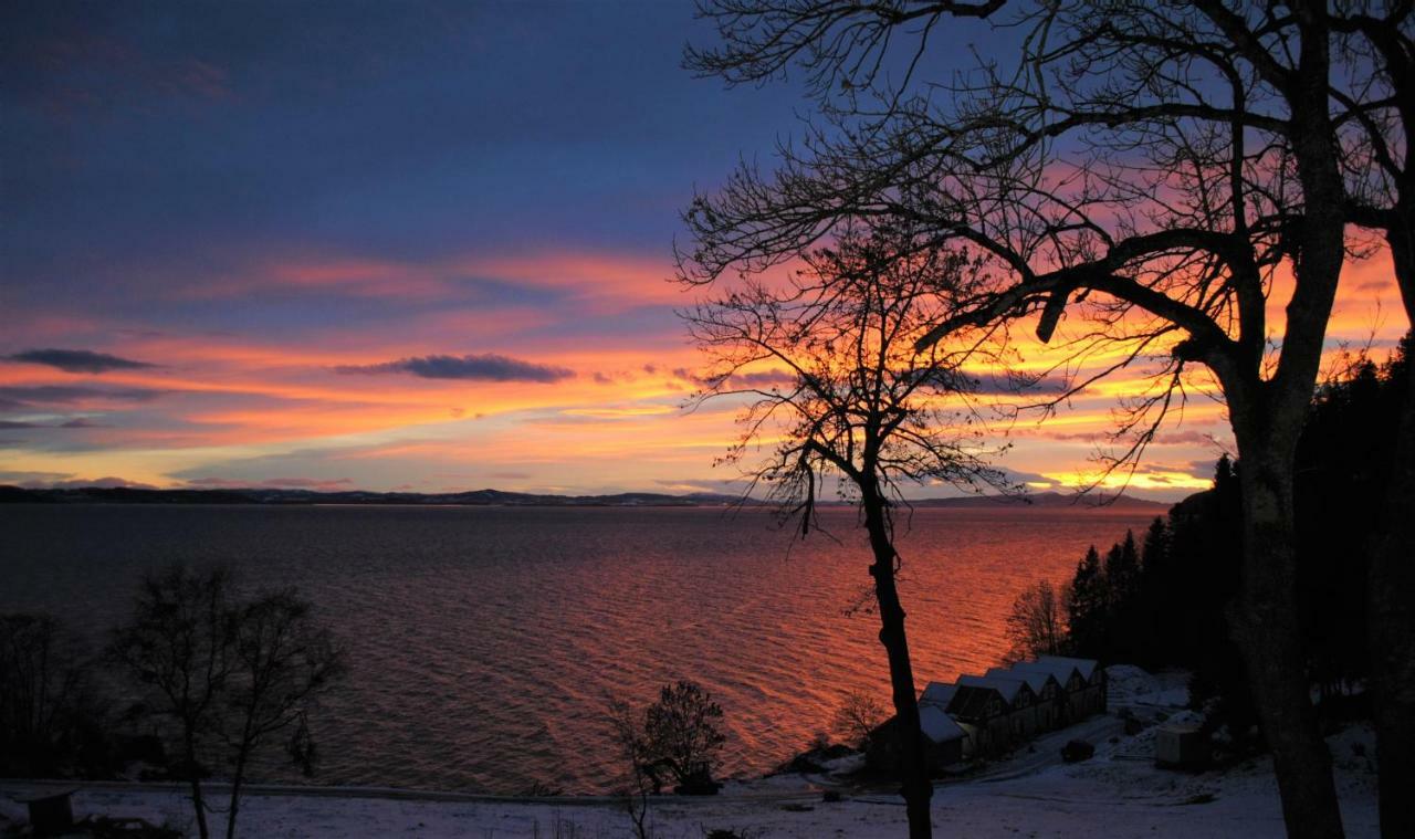 Leksvik Hjellup Fjordboヴィラ エクステリア 写真