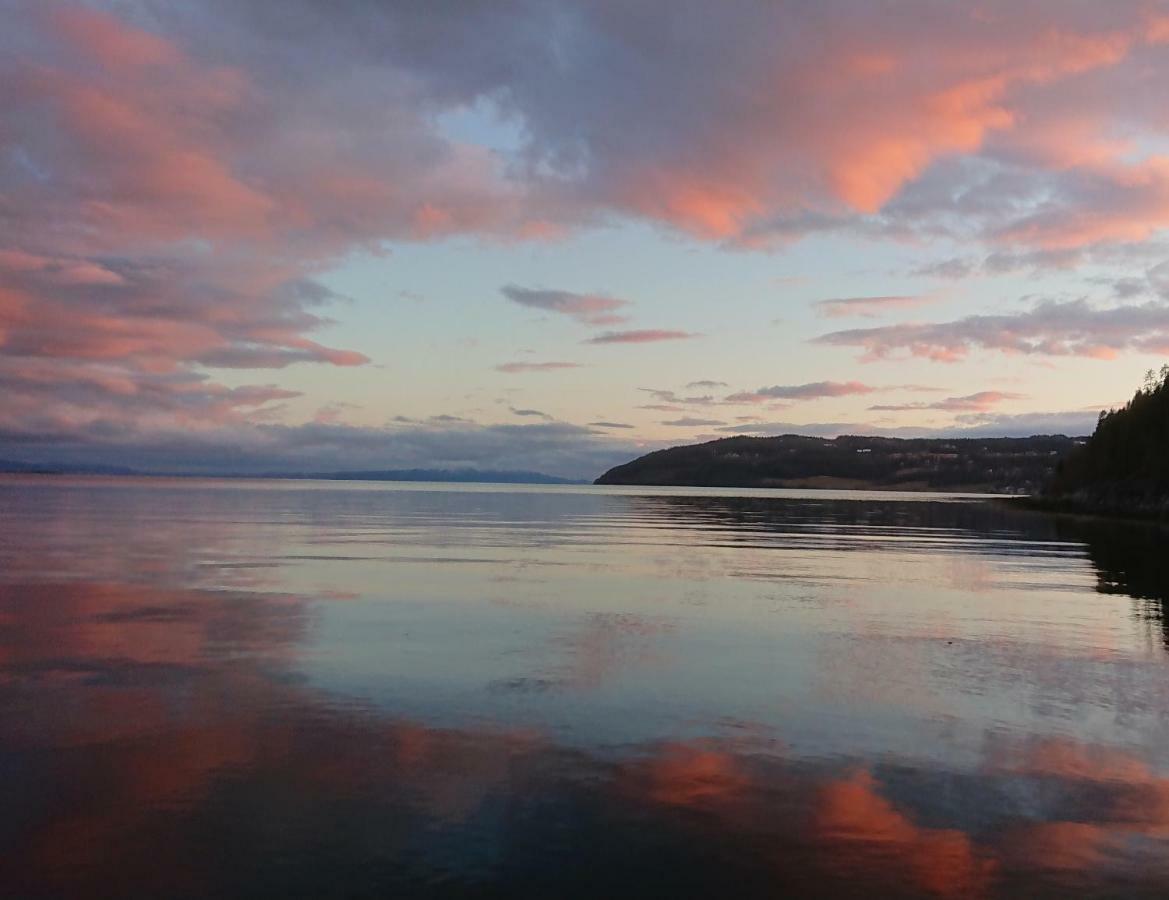 Leksvik Hjellup Fjordboヴィラ エクステリア 写真
