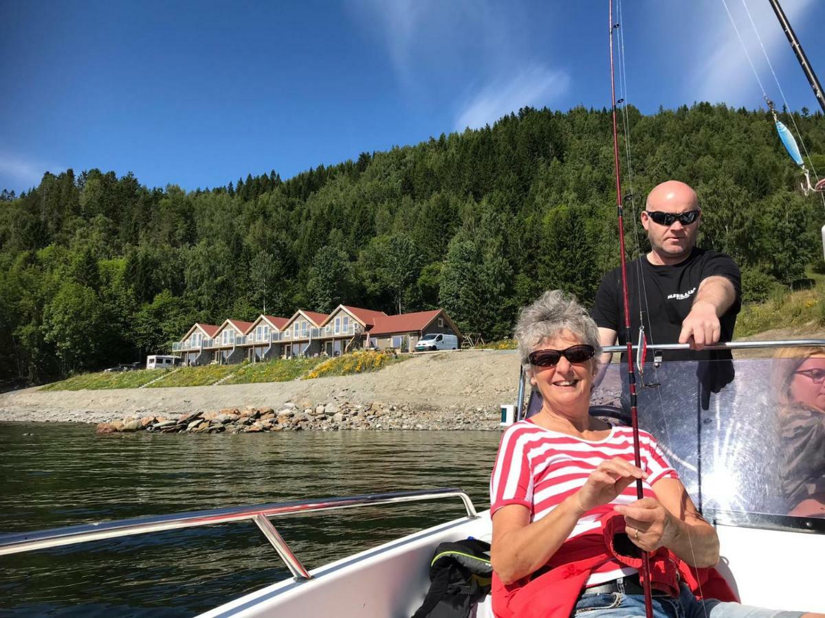 Leksvik Hjellup Fjordboヴィラ エクステリア 写真