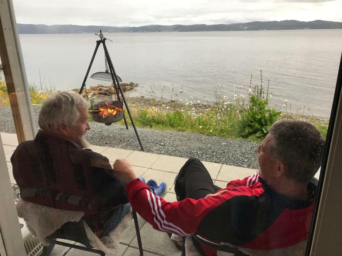Leksvik Hjellup Fjordboヴィラ エクステリア 写真