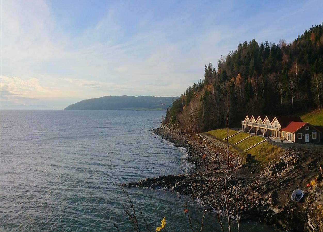 Leksvik Hjellup Fjordboヴィラ エクステリア 写真