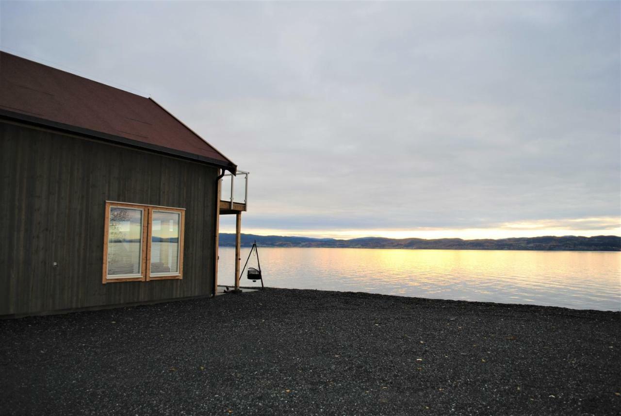 Leksvik Hjellup Fjordboヴィラ エクステリア 写真