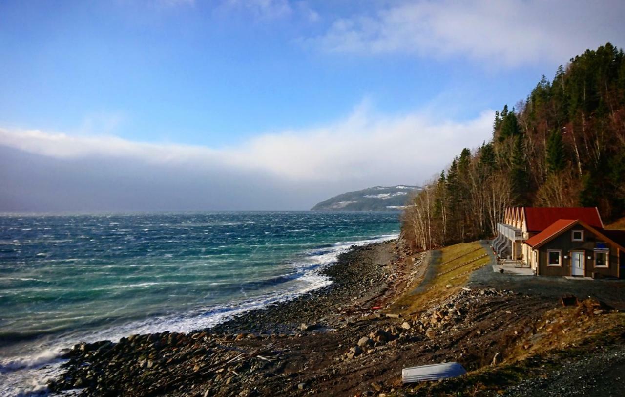 Leksvik Hjellup Fjordboヴィラ エクステリア 写真