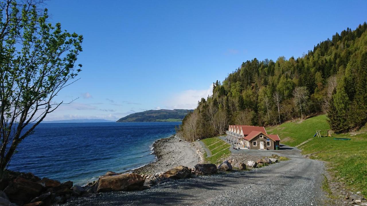 Leksvik Hjellup Fjordboヴィラ エクステリア 写真