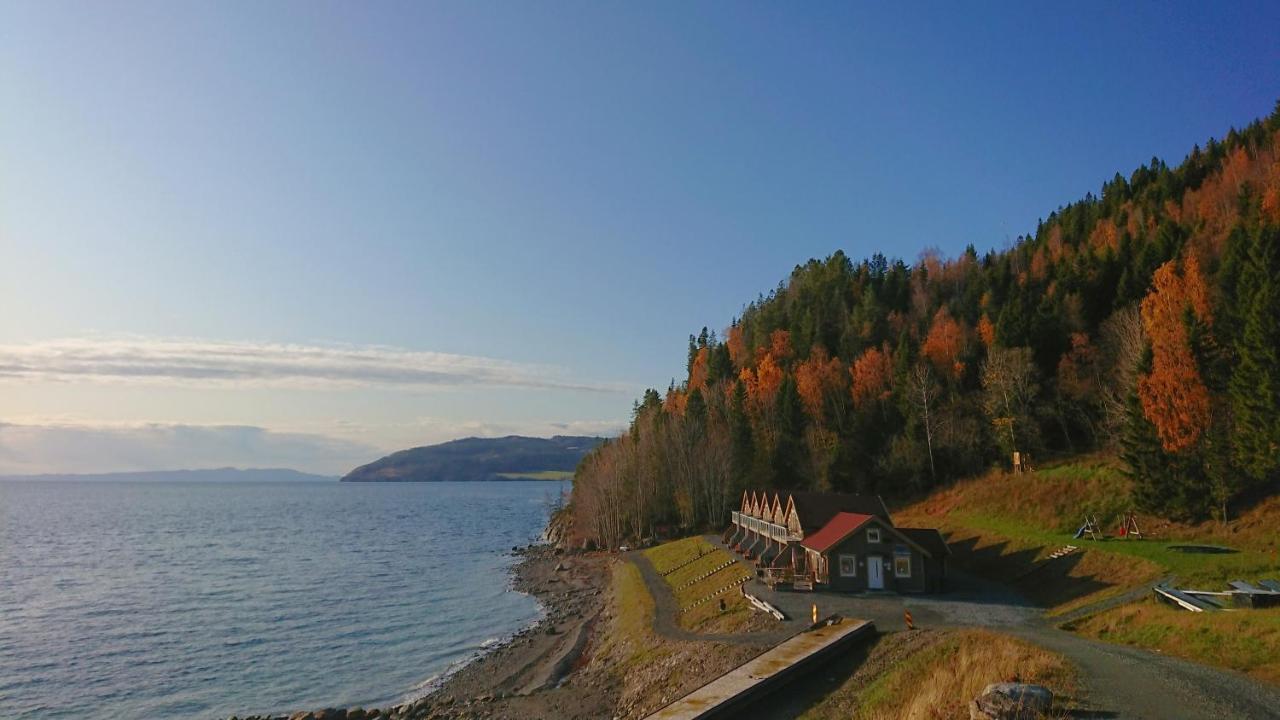 Leksvik Hjellup Fjordboヴィラ エクステリア 写真